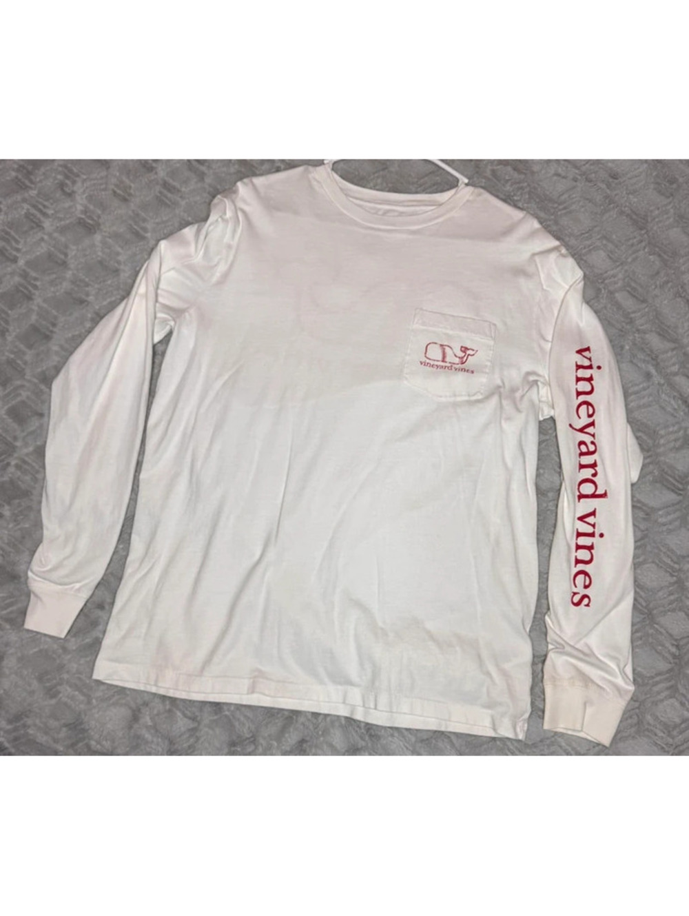 Vineyard Vines long sleeve Med baseball shirt